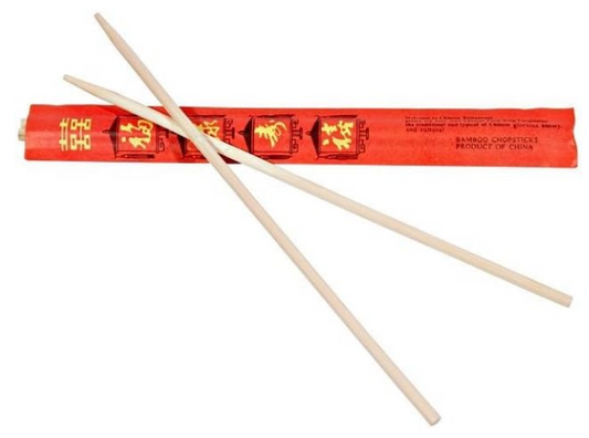 Bamboo chopsticks pack 100 pairs