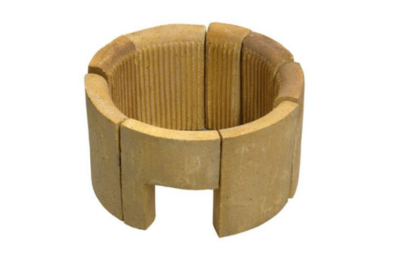 18" 3-Ring Brick Set No Flue