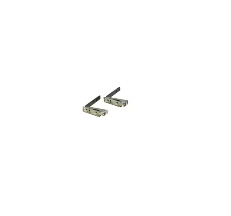 Maintain compatible foodservice equipment with the 10.7 x 4.5 x 2.45 Inch Chrome Plated Iron Trade Slide Bracket 669738. This durable OEM replacement bracket provides a precise fit and dependable slide support.
