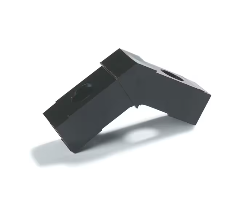 Maintain your sneeze guard system with the 1 Inch Square 30 Degree 2 Prong Sneeze Guard Assembly Block 900103. This OEM component provides precise fitment and stable support for compatible commercial foodservice equipment.