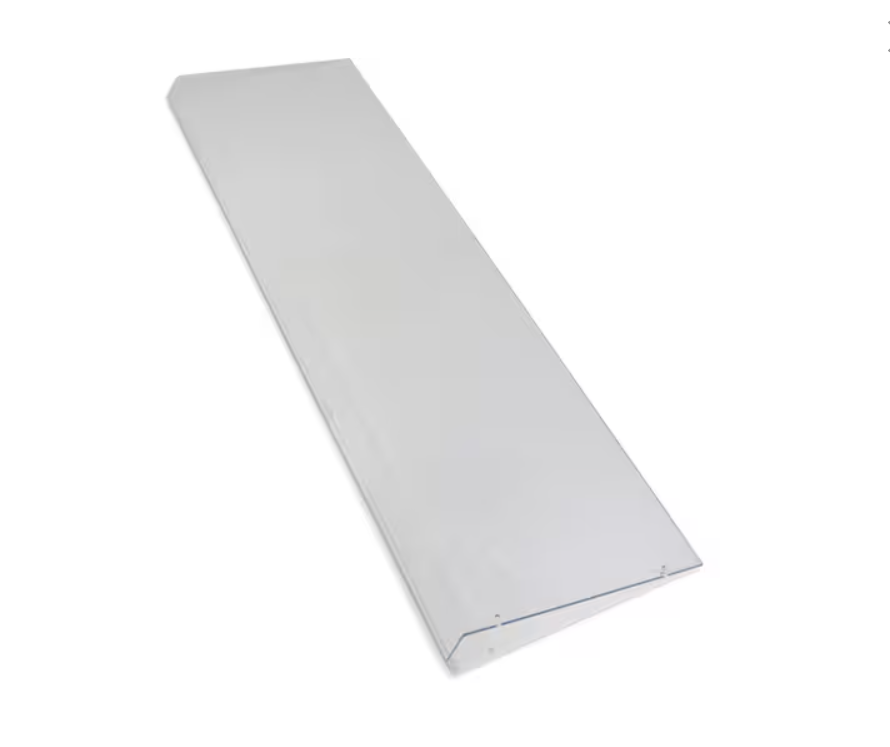 Protect displayed foods with the 73-3/8 x 18 Inch Clear Acrylic Sneeze Guard Shield 937507. Designed for compatible commercial foodservice systems with clear acrylic construction and dependable protective coverage.