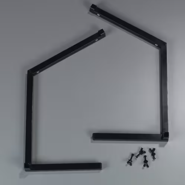 Aluminum Single Sided Sneeze Guard Legs 984823 1/Pair
