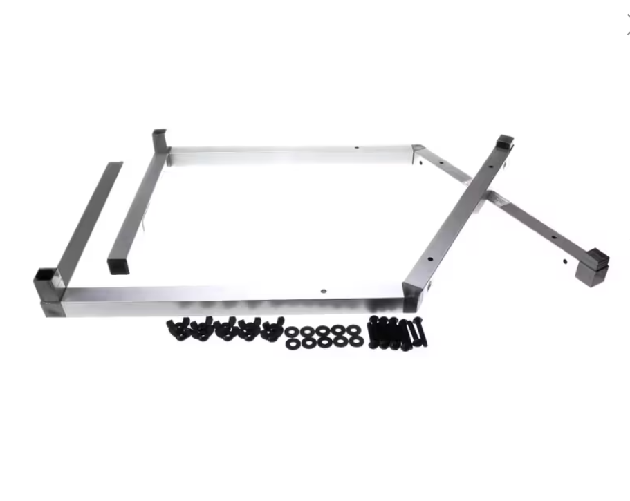 Aluminum Single Sided Sneeze Guard Legs 984823 1/Pair