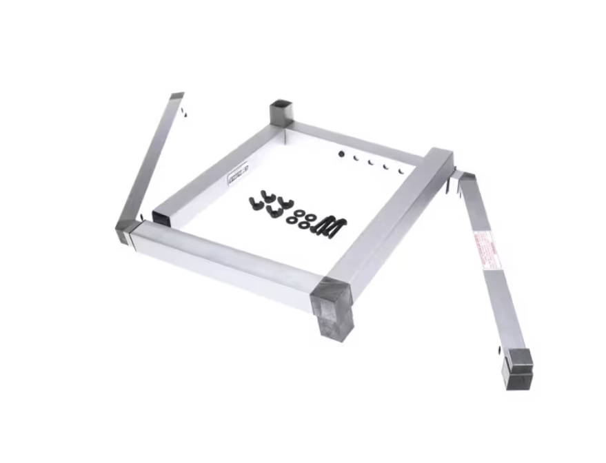Aluminum Adjustable Single Sided Sneeze Guard Leg Kit 994823 1/Pair