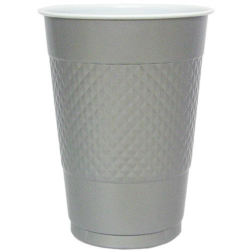 18oz plastic cups in silver and gold, perfect for weddings, parties, and special events. Durable, disposable, and elegant design for easy serving and cleanup. Ideal for upscale and casual occasions.
