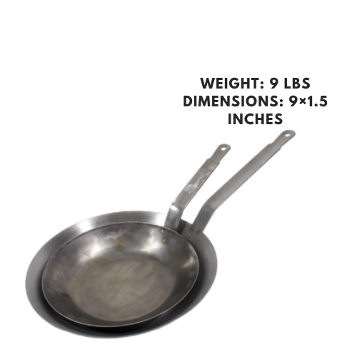 steel fry pan