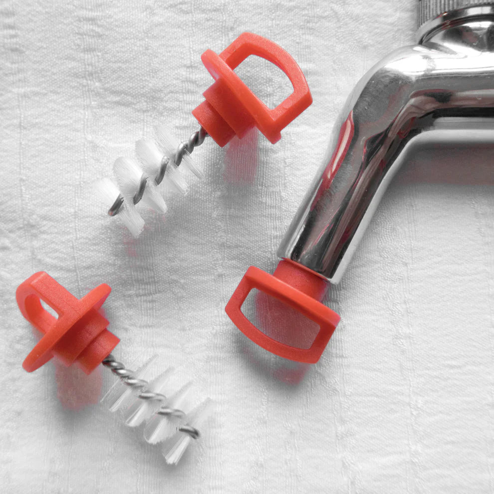 Winco TAP-BRUSH/50, 6 Packs 50 Caps With Brush Bar Maid Tap-Brush