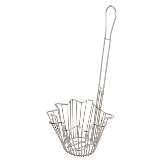 Winco TB-20, 18" Hdl Round Taco Salad Bowl Fry Basket, EA