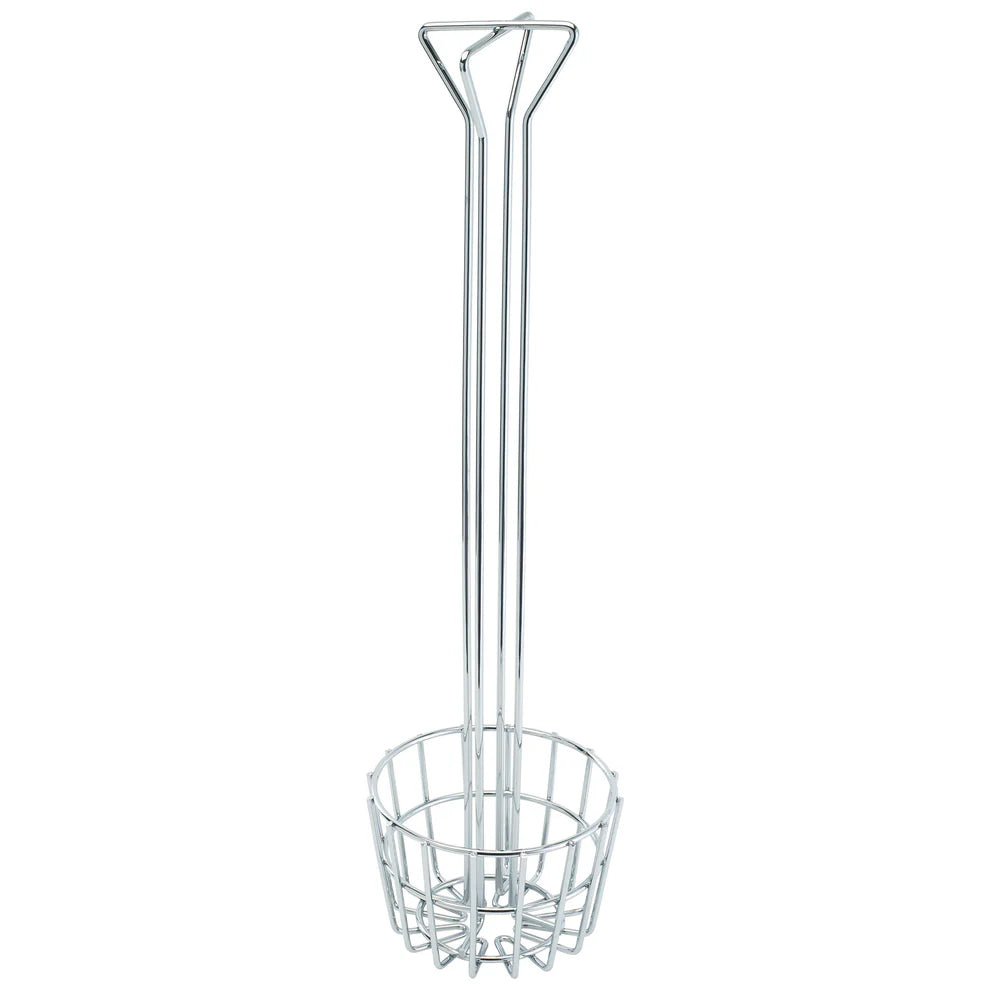 Winco TB-25, 6-1/4"dia. x 25"H Chrome Plated Tortilla Shell Fry Basket