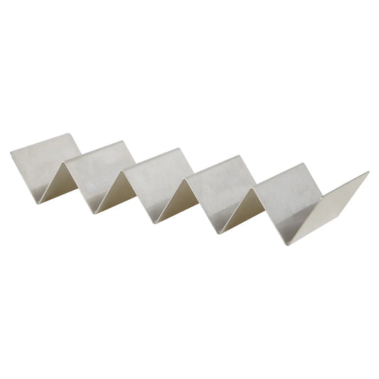 Winco TCHS-12 to TCHS-45, 1-2 to 4-5 Slots Stainless Steel Taco Holder