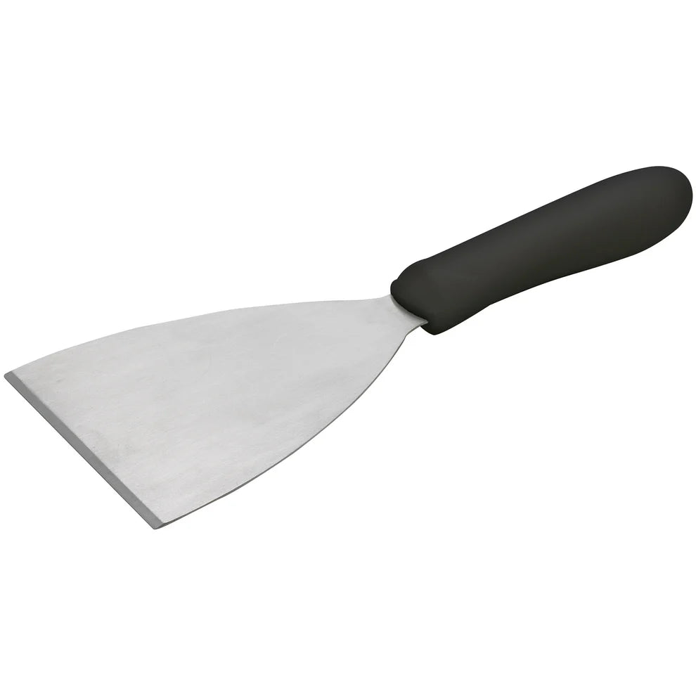 Winco TKP-40/TWP-40, 4-7/8x4" Blade Black/White PP Hdl Scrapers, EA