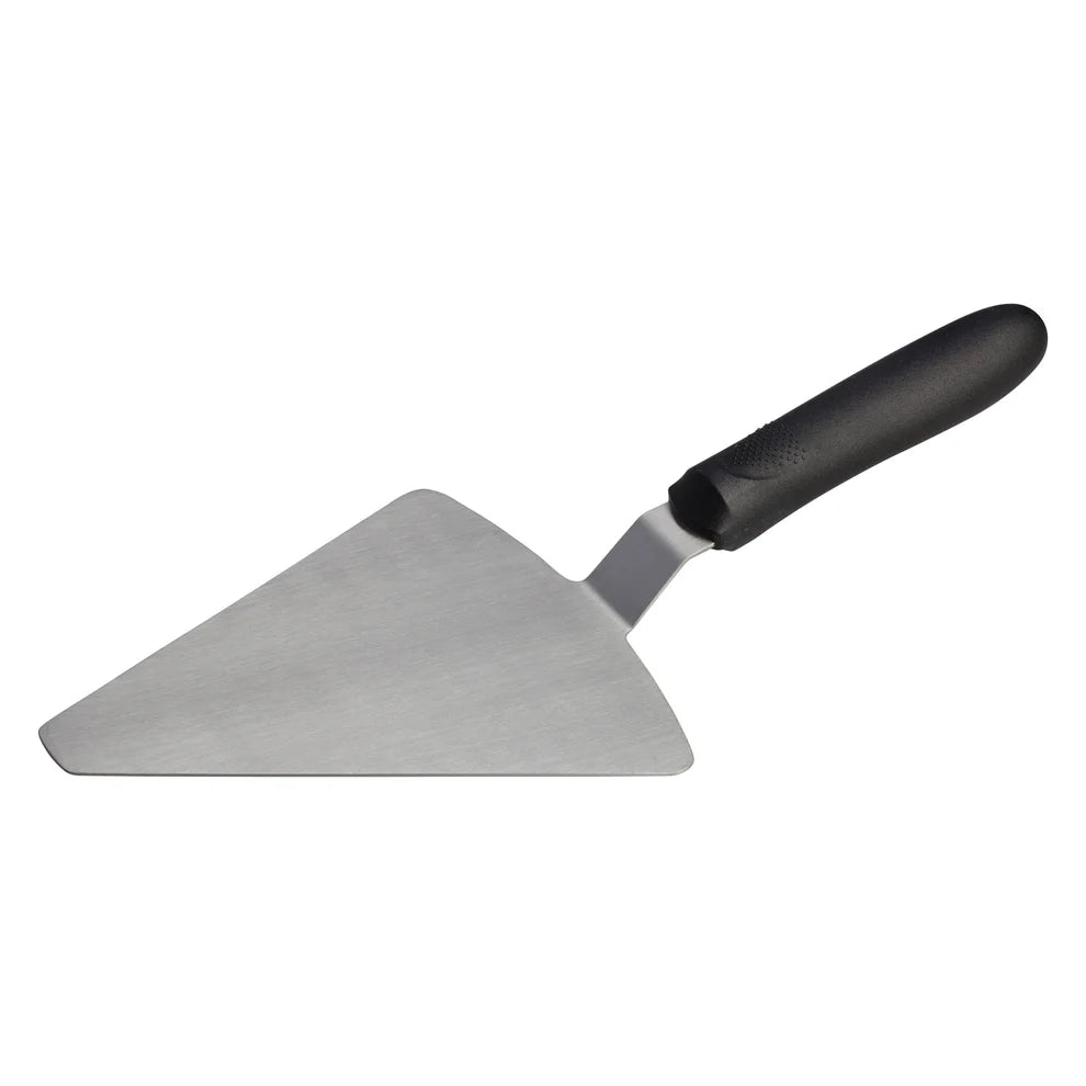Winco TKP-62, 6-7/8" x 5-7/8" Black PP Hdl  Blade Pizza Server