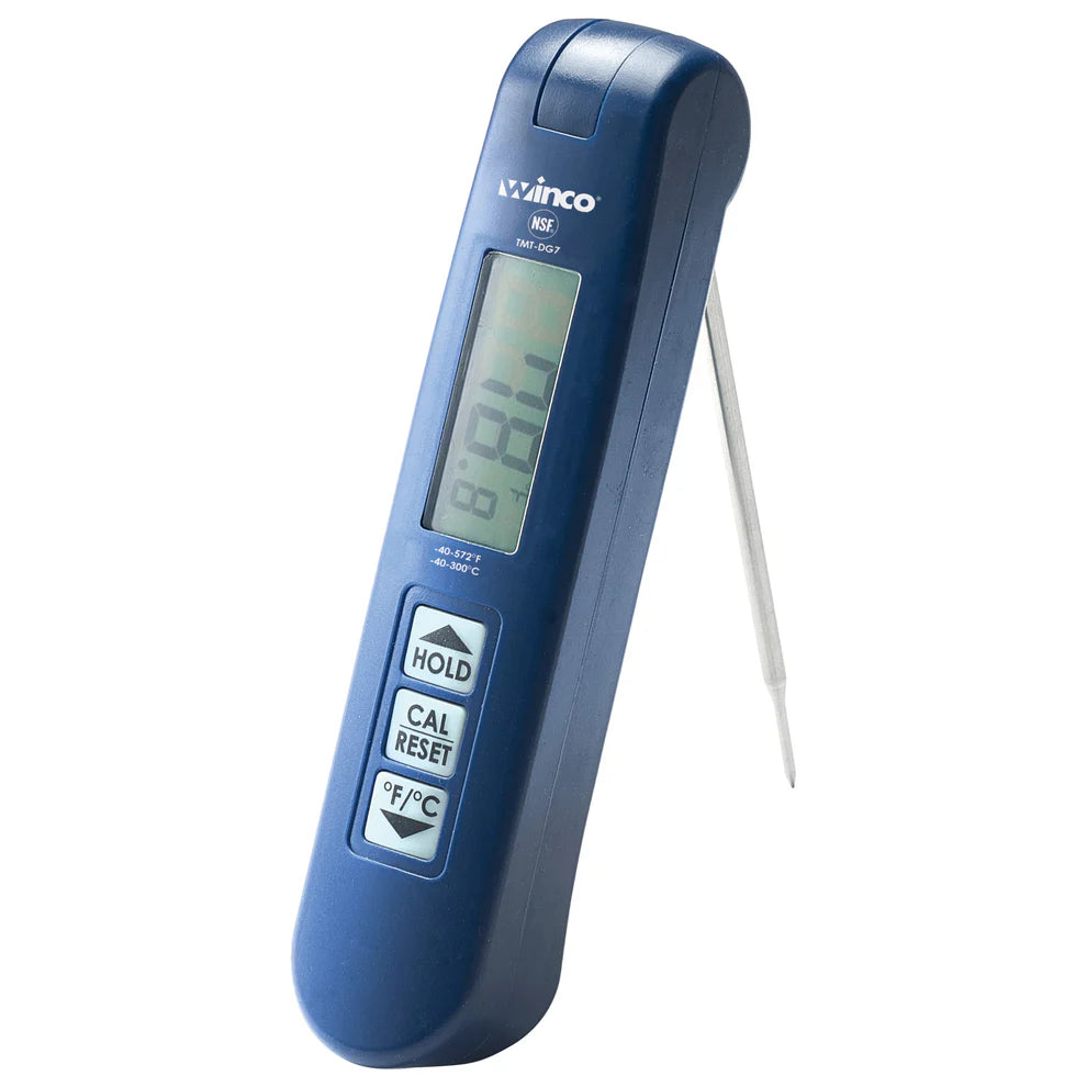 Winco TMT-DG7, -40 to 572F, NSF Folding Probe Thermocouple Thermometer