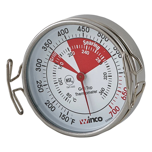 Winco TMT-GS2, 2-1/4" Dial Grill Surface Thermometer, EA