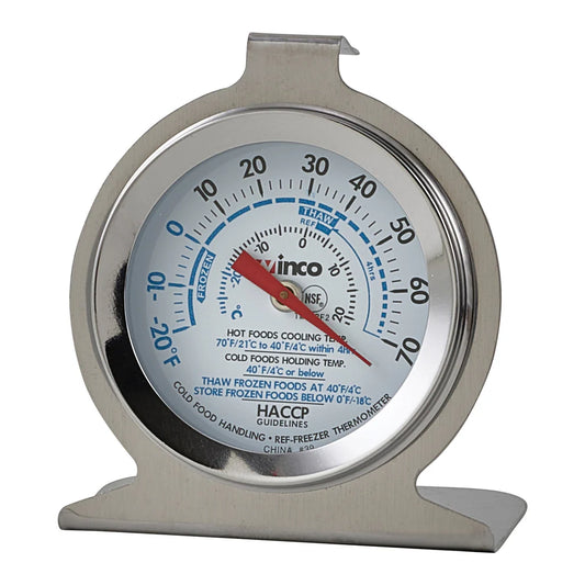 Winco TMT-RF2, 2" Dial Freezer/Refrig Thermometer, EA