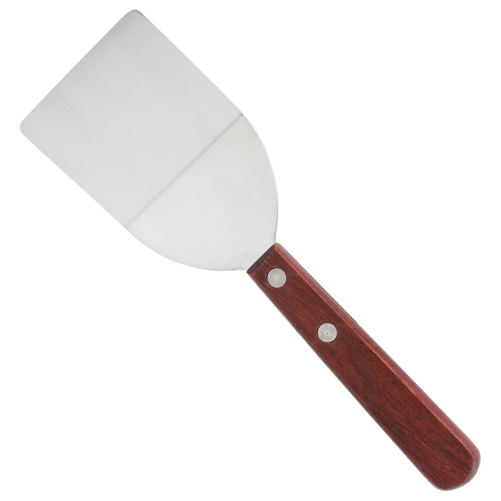 Winco TN32, 2" x 2-1/4" Blade Turner w/Offset, Wooden Hdl, EA