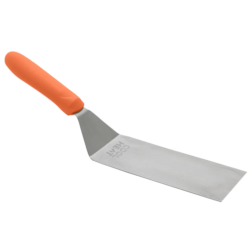Winco TNH-64, 6-1/4"x3" Orange Nylon High Heat Square Edge Turner, EA