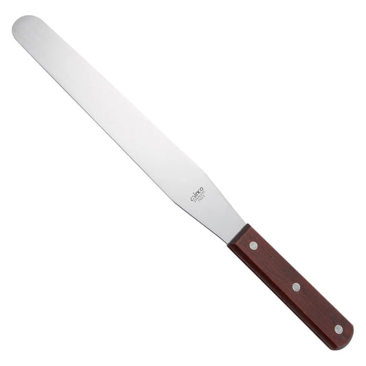 Winco TNS-4 to 9, Wooden Handle, Multiple Sizes Bakery Spatula, EA