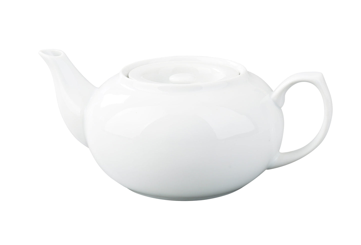 Yanco Coffee/Tea Pot Flat Lid TP-2 is a refined and practical choice for serving multiple portions of tea or coffee. Crafted from high-quality porcelain, this teapot features a smooth white glaze that enhances its durability and classic appeal. Its comfortable handle ensures easy pouring, while the flat lid allows for effortless refilling. Designed for both private and commercial use, this teapot is oven, microwave, and dishwasher safe, making it a convenient and stylish addition to any table setting.