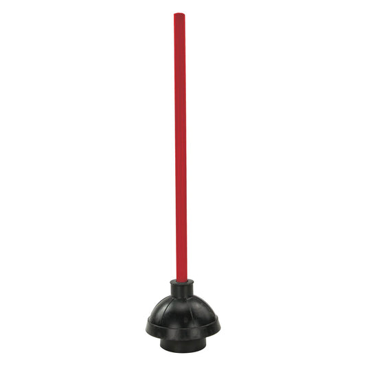 Winco TP-300, 19" Wooden Handle Toilet Plunger
