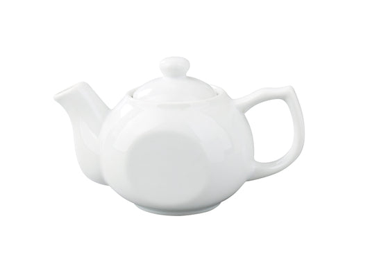Yanco Coffee/Tea Pot Raised Lid TP-4 is a stylish and functional addition to any tea or coffee service. Designed for both private and commercial use, this teapot features a smooth white porcelain finish that enhances durability and elegance. Its comfortable handle ensures a secure grip, while the raised lid allows for easy refilling. Ideal for serving individual portions of tea or coffee, this teapot is oven, microwave, and dishwasher safe, making it a practical choice for everyday use.