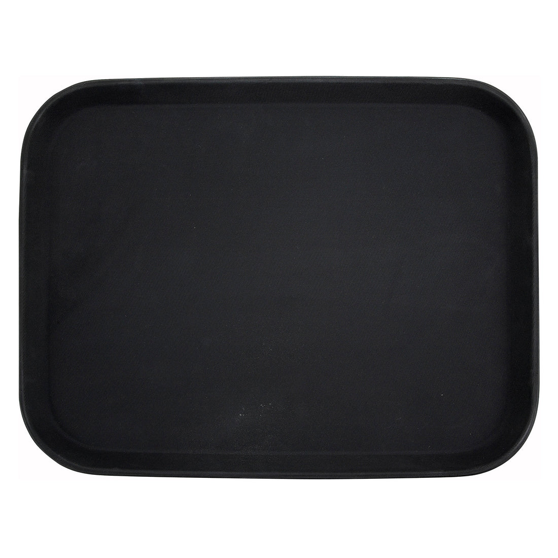 Winco TRH-11 to TRH-2722K, 11" to 22", Brown/Black Rubber Lined Tray