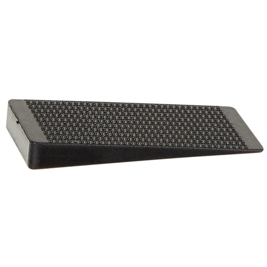 Winco TW-75B & TW-75W 75/Pack Black to Translucent Plastic Table Wedge