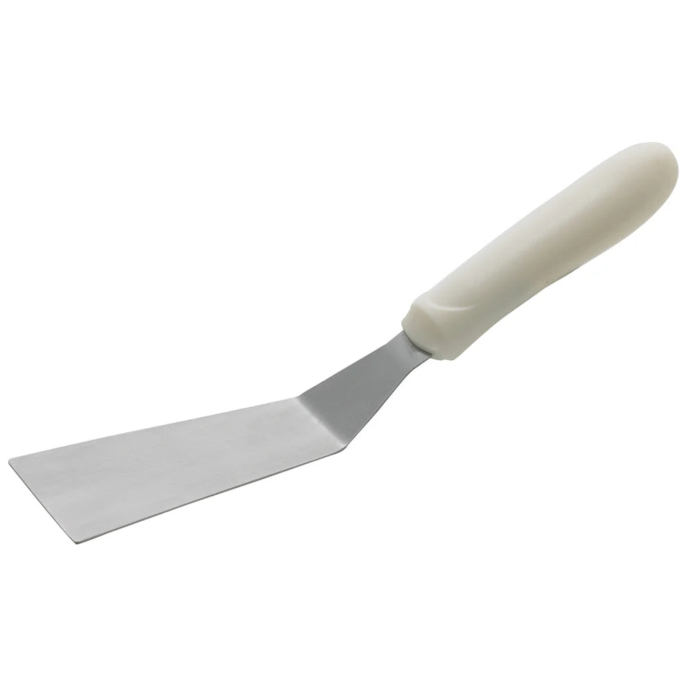 Winco TKP-50/TWP-50, Black/White PP Handle Grill Spatula w/Offset