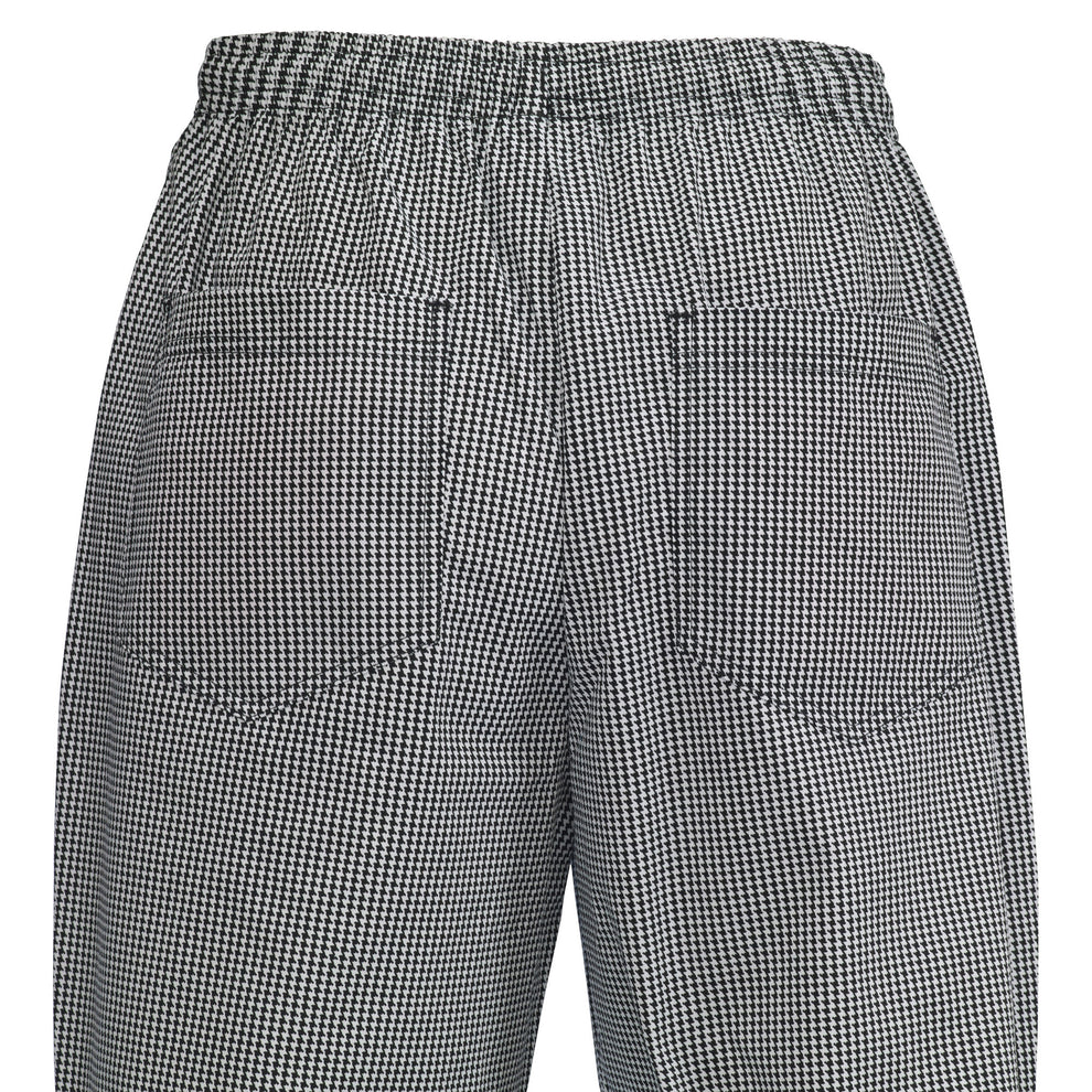 Winco UNF-4KL to 4KXXL, S-2XL Houndstooth Chef Pants, EA