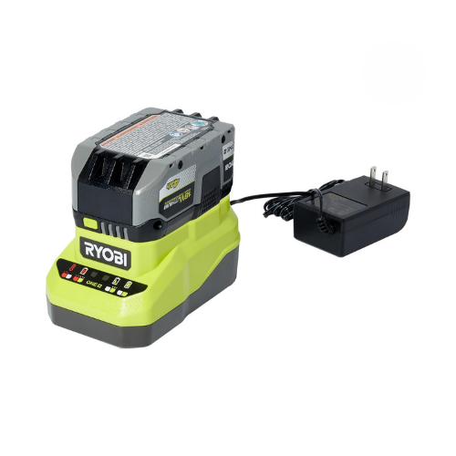 Ryobi ONE+ 18V Lithium-Ion Starter Kit with 2.0 Ah, 4.0 Ah Battery and Charger
