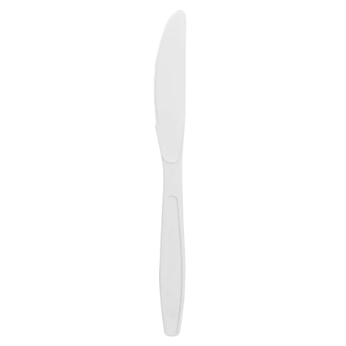 Natural Beige CPLA Heavy Weight Disposable Knives For Dining & Catering
