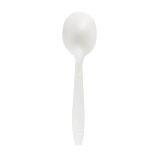 Bio Based Heavy Weight Disposable Soup Spoons For Dining & Catering
