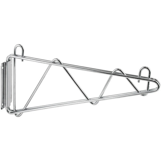 Winco VCB-14 to 24, 14-24" Chrome Wall Mount Shelving Brackets