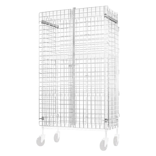 Winco VCG-1836-2460, 18–24"x36–60"x63"H Chrome Wire Security Cages, NSF