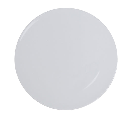 Yanco Round Pizza Plate VE-114&nbsp;is a durable and stylish addition to any restaurant or pizzeria. With a generous 14-inch diameter, this round plate is perfect for serving large pizzas, calzones, and other Italian dishes. Made from high-quality melamine, it mimics the elegant look of ceramic while offering superior resistance to chipping and breakage. The sleek white design of the Venice collection complements a variety of dining settings, from casual eateries to upscale establishments. 
