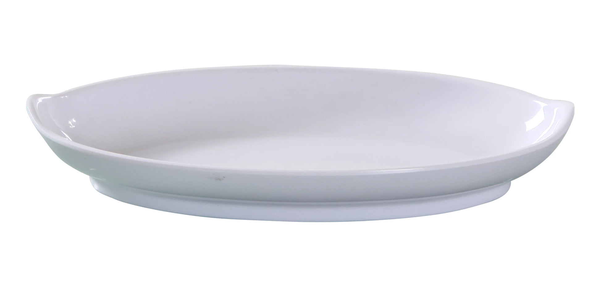 Yanco Oval Deep Plate VE-409 combines elegance and practicality, making it a great addition to any dining setup. Measuring 8.5 inches by 5 inches with an 8-ounce capacity, this deep plate is perfect for serving pasta, risotto, salads, and other signature dishes. Crafted from high-quality melamine, it replicates the look of ceramic while offering superior durability and resistance to chipping or breaking. 