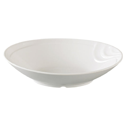 Yanco Oval Bowl VE-611 is a stylish and durable serving solution for restaurants, cafés, and catering services. With a generous 38 oz. capacity, this bowl measures 11 inches long, 7.5 inches wide, and 3 inches deep, making it ideal for serving soups, salads, rice, and appetizers. Crafted from high-quality melamine, it provides the elegant look of ceramic while offering enhanced durability and resistance to chipping or staining. 