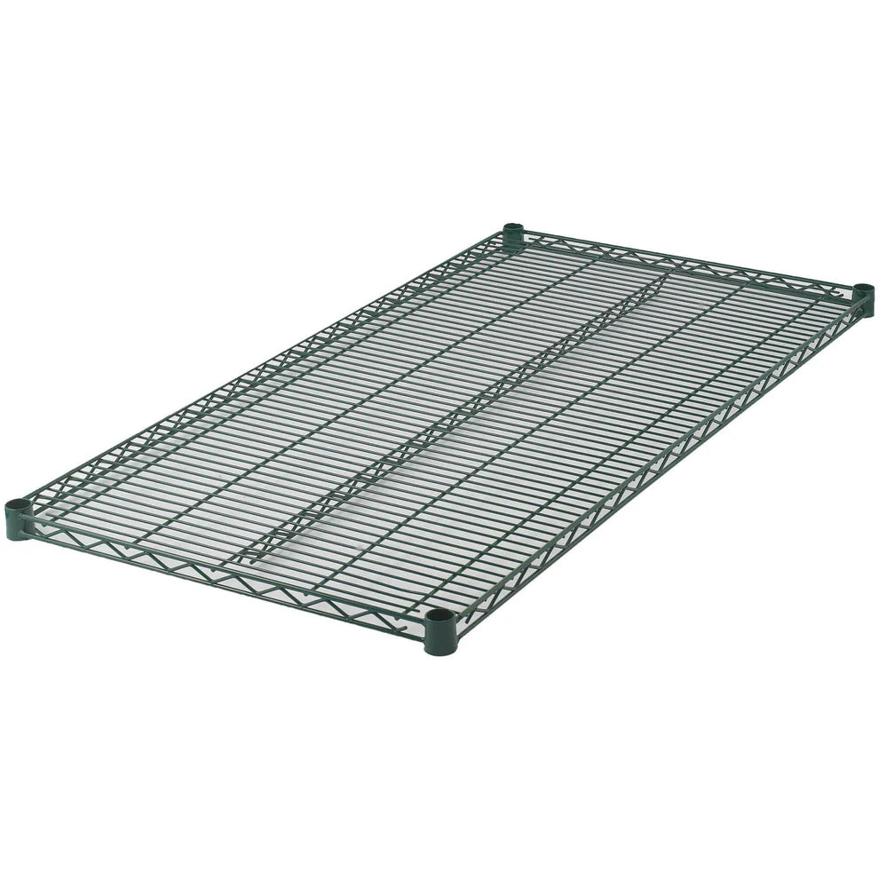 Winco VEX-1424 to 2472, 14"-24"x24"-72" Epoxy Coated Wire Shelves