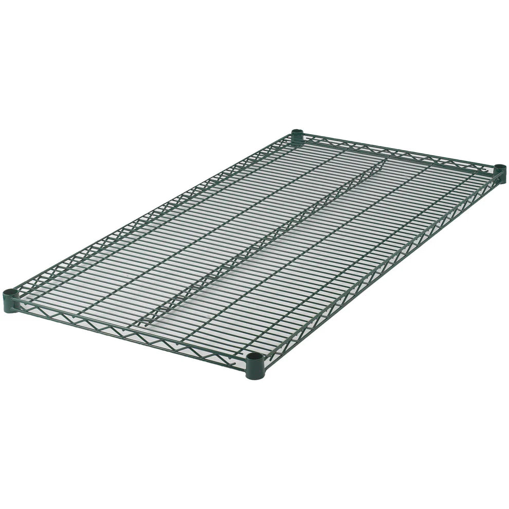 Winco VEX-1424 to 2472, 14"-24"x24"-72" Epoxy Coated Wire Shelves