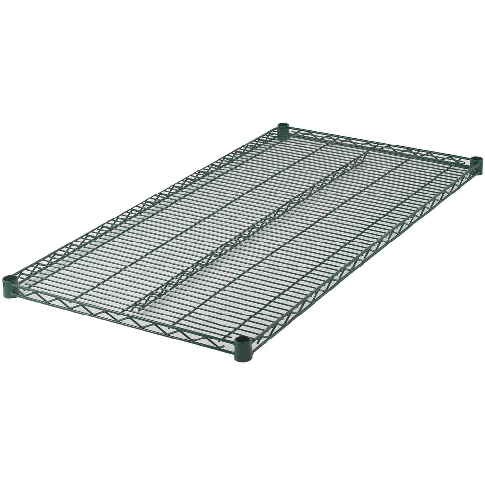 Winco VEX-1424 to 2472, 14"-24"x24"-72" Epoxy Coated Wire Shelves