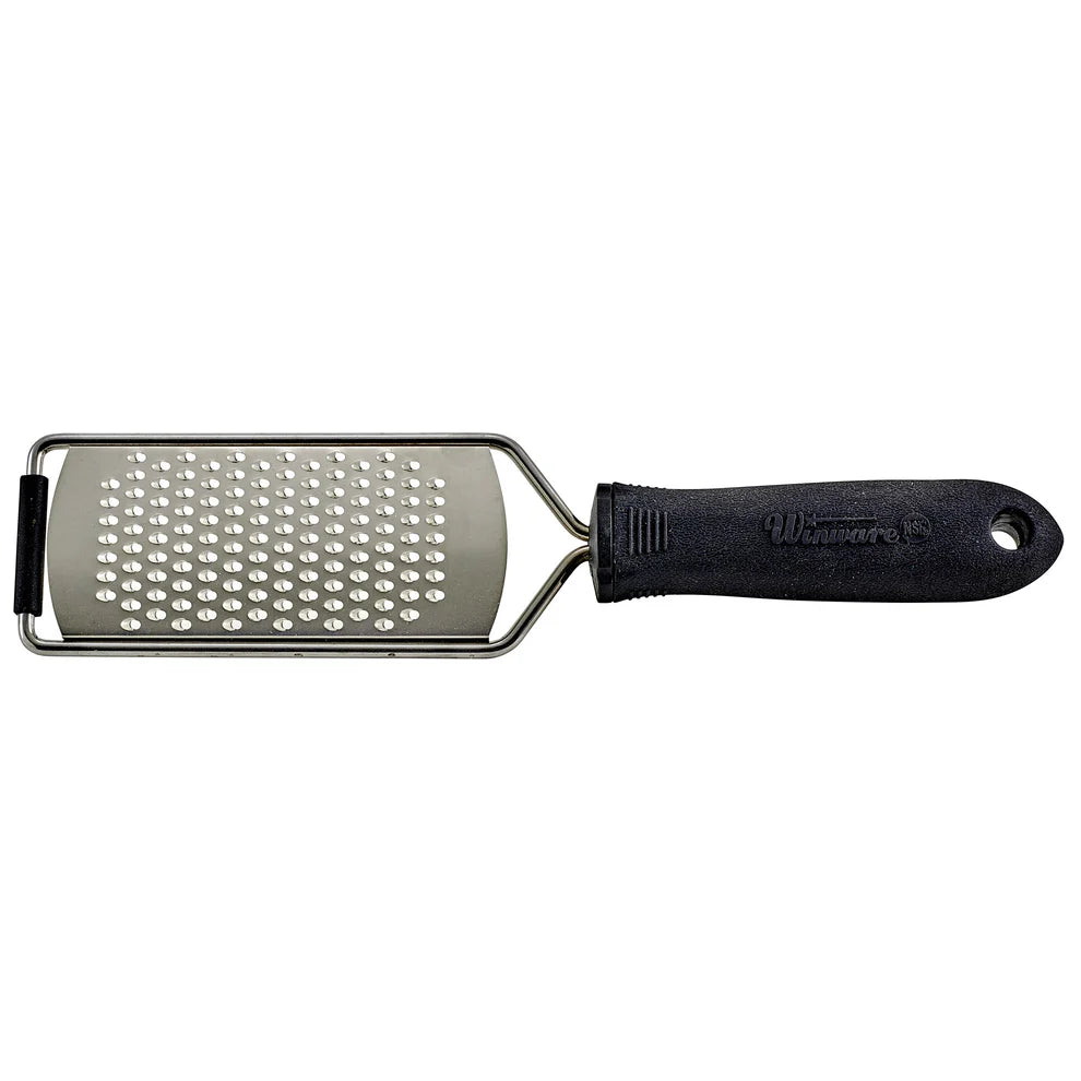 Winco VP-311 to 313, Soft Grip Hdl Grater w/Small to Large Holes, NSF