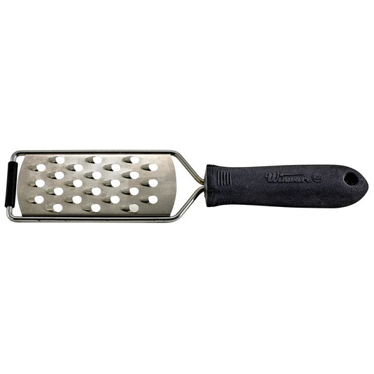 Winco VP-311 to 313, Soft Grip Hdl Grater w/Small to Large Holes, NSF