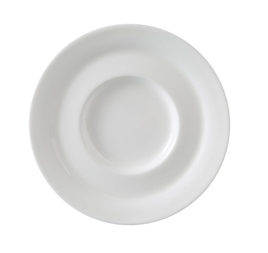 Yanco Saucer VS-002 combines elegance with durability. Crafted from fully glazed porcelain with a sturdy magnesia body, this saucer is designed to elevate fine dining experiences. Its bone white color and refined round shape make it a perfect match for tea cups and small dishes, adding sophistication to any table setting.