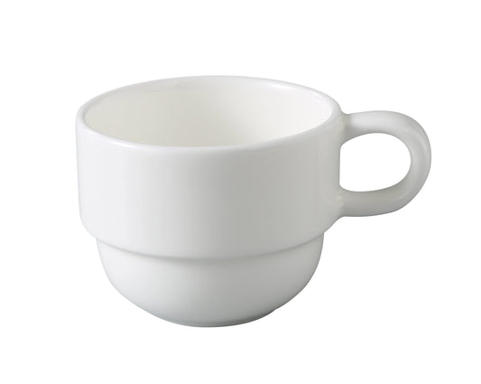 Yanco Ad Cup VS-003 is a perfect blend of elegance and practicality. Crafted from fully glazed porcelain with a magnesia body, this cup is designed to enhance your fine dining experience. Its refined bone white color and compact shape make it an ideal choice for serving espresso or small beverages.