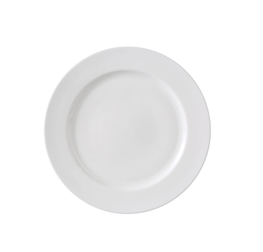Yanco Round Plate VS-109 offers a perfect balance of elegance and durability, making it an excellent choice for refined dining settings. Made from fully glazed porcelain with a strong magnesia body, this plate showcases a soft bone white color and a classic round shape, ideal for serving a variety of lunch entrees, salads, and small entrees in upscale restaurants, hotels, and banquet facilities.