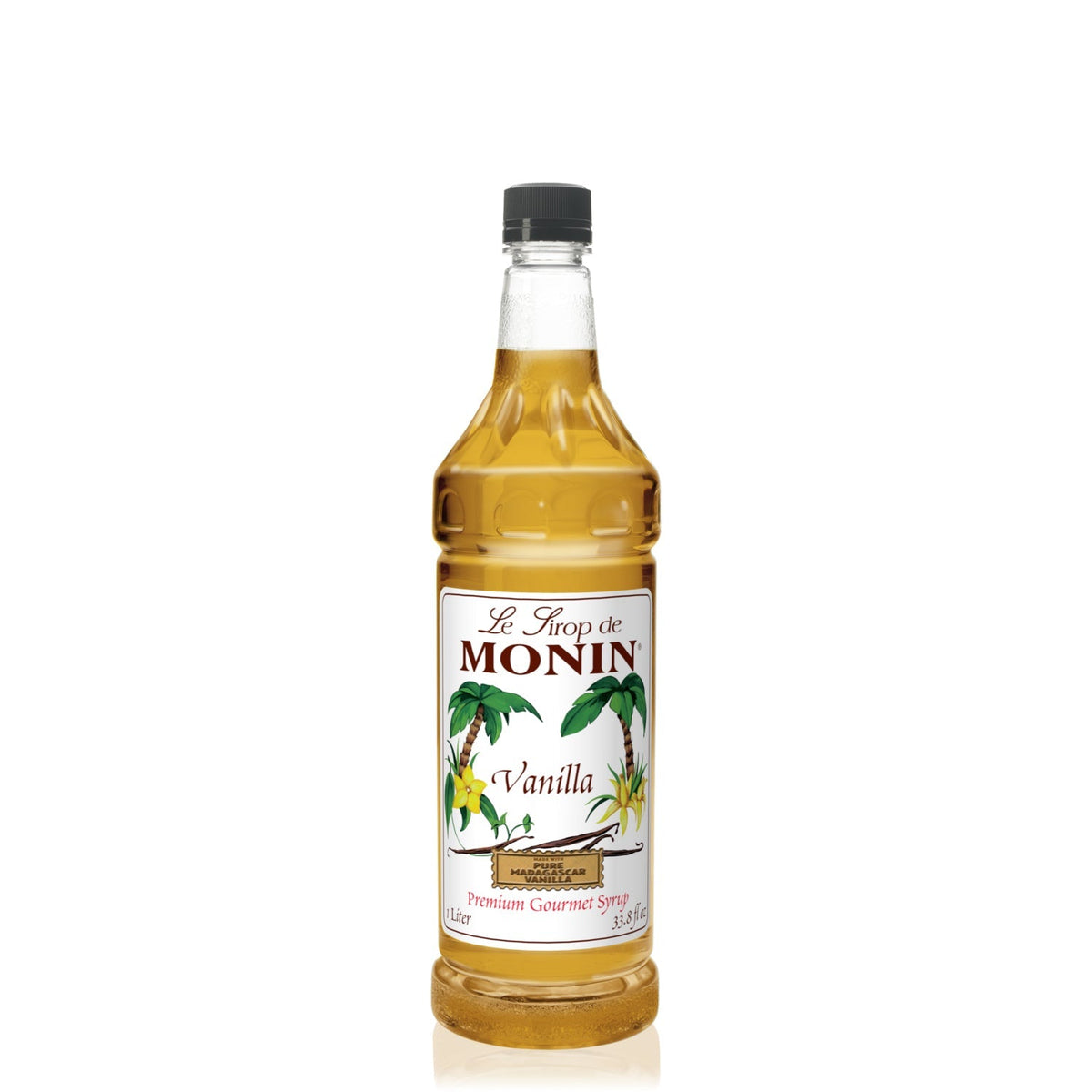 Monin Vanilla Syrup 1 L Bottle