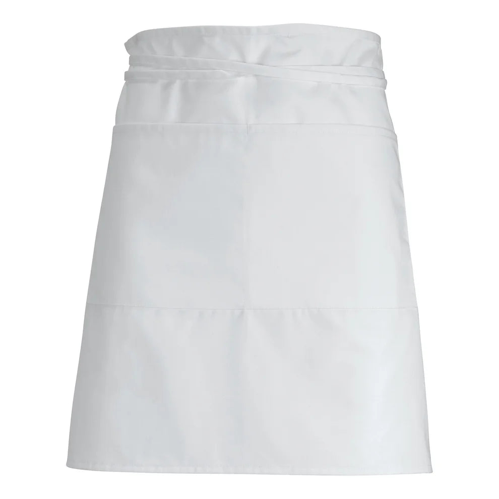 Winco WA-2819K/2819W, 28"x19", half size, B/W Bistro Apron, EA