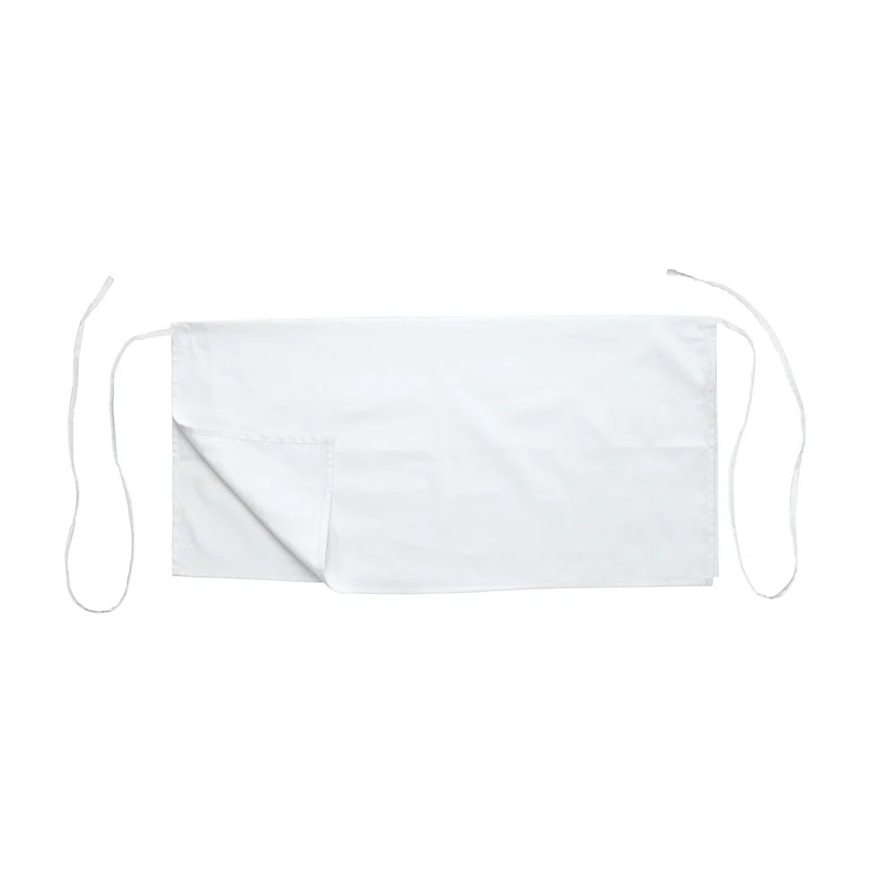 Winco WA4-3417K/3417W, 34"x17" B/W Four-Way Apron, EA