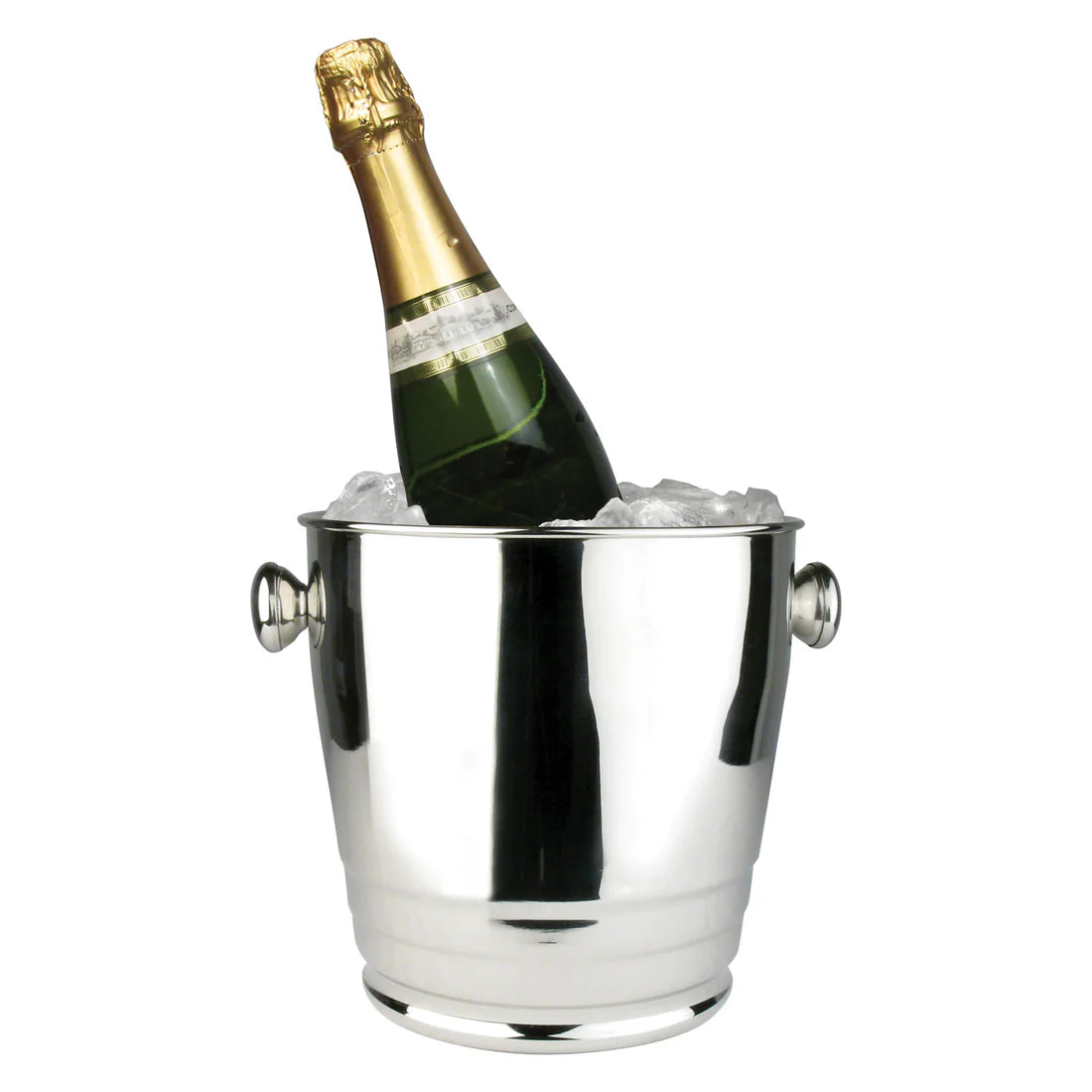 Winco WB-4HV, Mirror Finish, 4qt Premium Wine Bucket - Restaurant and Buffet