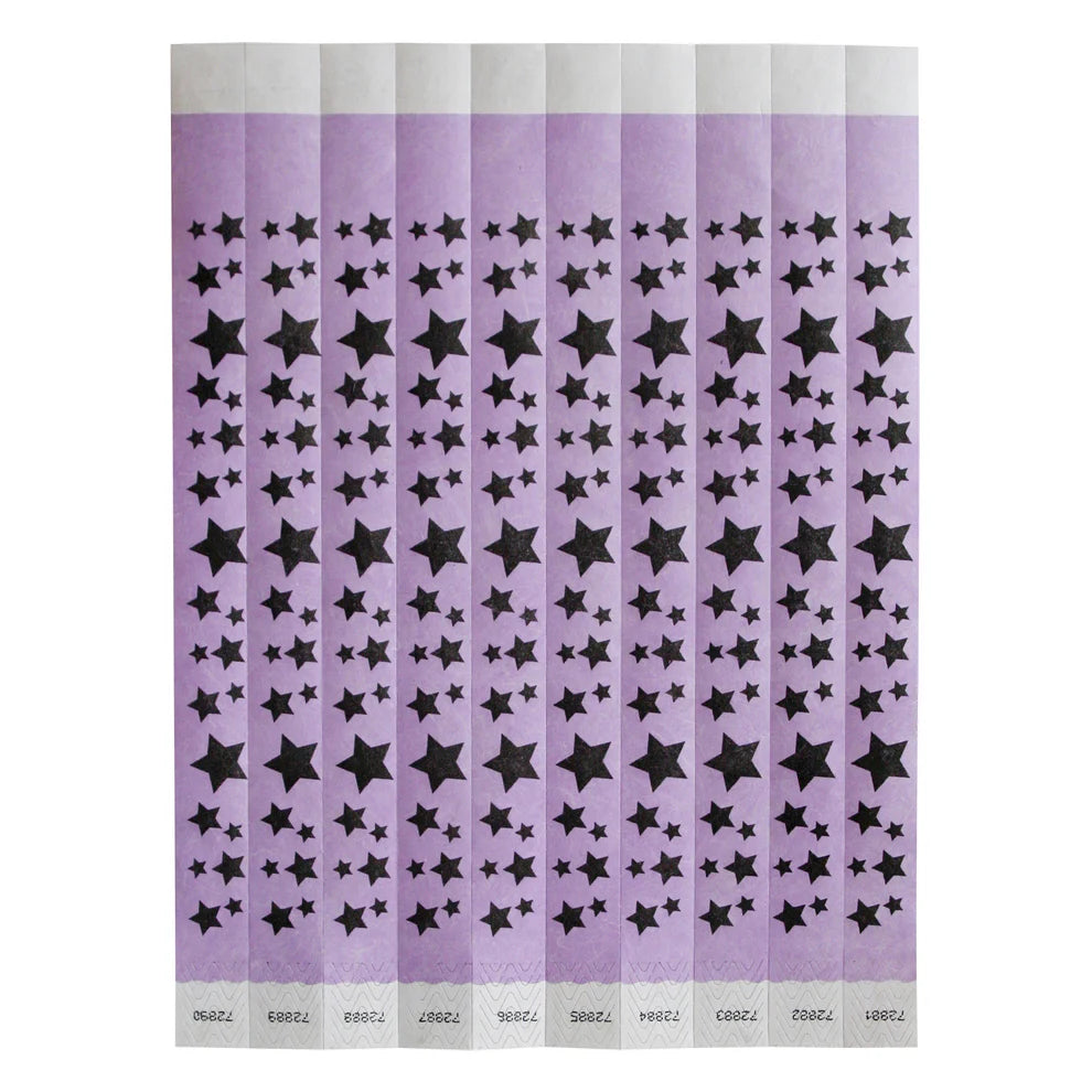 Winco WB-100B-D to WB-VIP, 3/4"x9.5", 500/Pack Tyvek Wristbands